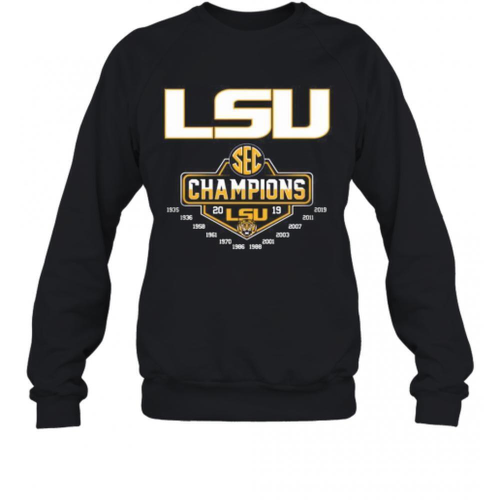 Lsu Tigers Football Champions  T-Shirt